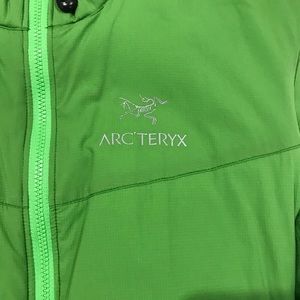 Arcteryx green vest